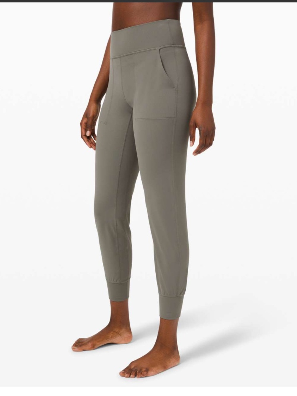 lululemon athletica Olive Green Jogger Track Pants